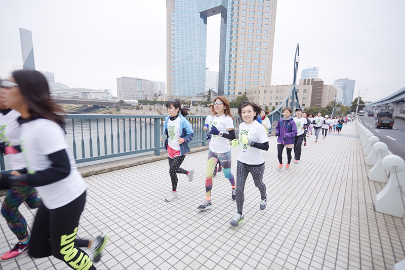 走ると、自分を好きになれる！ “世界最大の女子マラソン” 名古屋ウィメンズマラソン2015のトレーニングイベント「TRAINING RUN NIKE+ 20K」