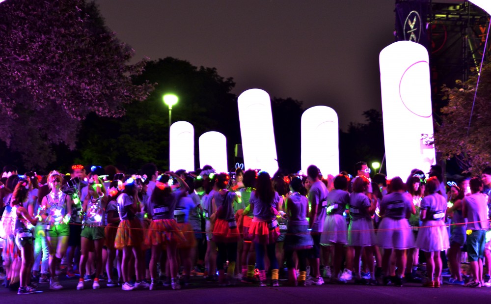 北海道初開催!　光と音のナイトランニングイベント「エレクトリックラン札幌」