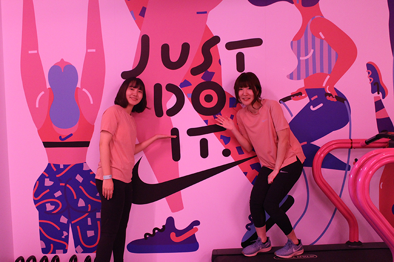 Nike女性限定イベント Just Do It Day Gather Train Sportie スポーティ