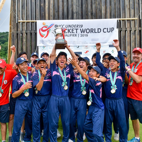 U19クリケット日本代表、初のワールドカップ出場！！祝賀会ではプロ野球から転向の山本武白志が激励